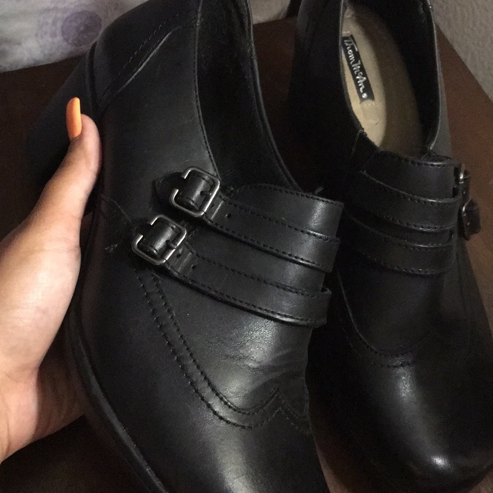 Black heels
